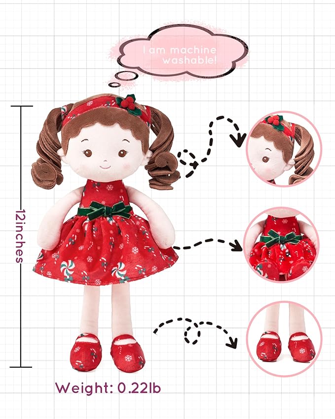 Soft Baby Doll Toys for Girls (12&