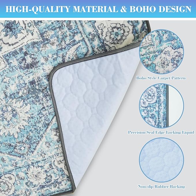 Thicken Washable Pee Pads for Dogs, 2 Pack Waterproof Reusable Pee Pads for Dogs,36"x48" Super Absorbent Leakproof Dog Pads, Non-Slip Potty Pads for Floor, Crate, Couch, Whelping Pads Pet Supplies