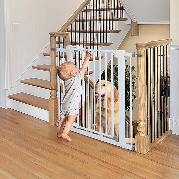 Babelio Baby Gate for Doorways and Stairs, 26&
