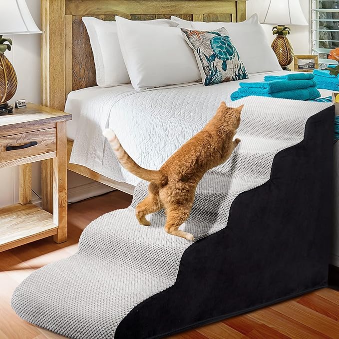 Dog Stairs&Steps for High Beds Up to 28&