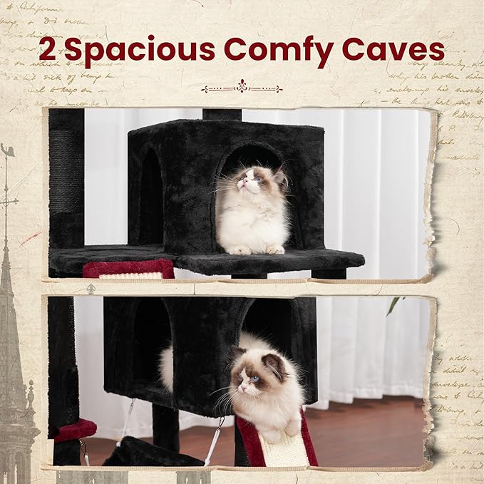 Cat Tree for Indoor Cats, 71&