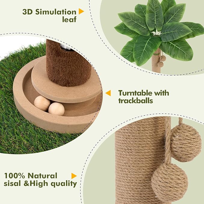 Cat Scratching Post 35&