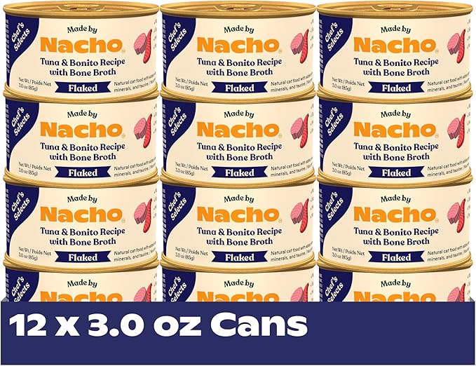 Made by Nacho Flaked Filets Recipe in Bone Broth, Grain-Free Chef&