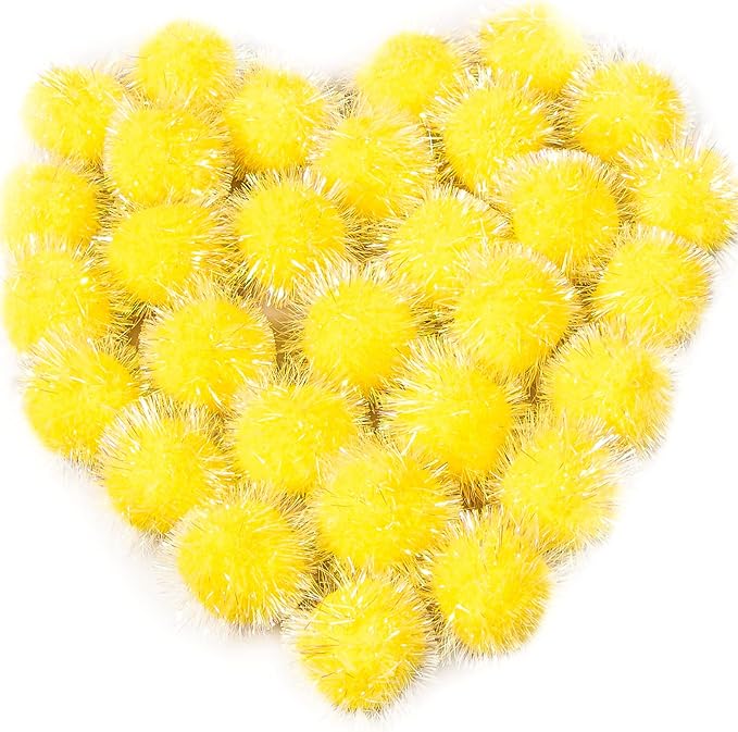 VAPKER 30 Pcs Cat Ball Toys Sparkle Balls Extra Large 2 Inch Cat&