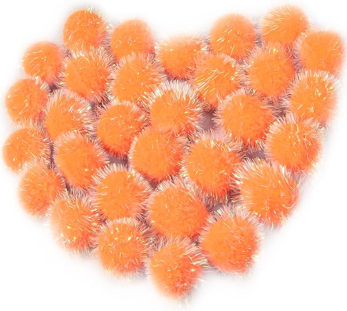 VAPKER 30 Pcs Cat Ball Toys Sparkle Balls Extra Large 2 Inch Cat&