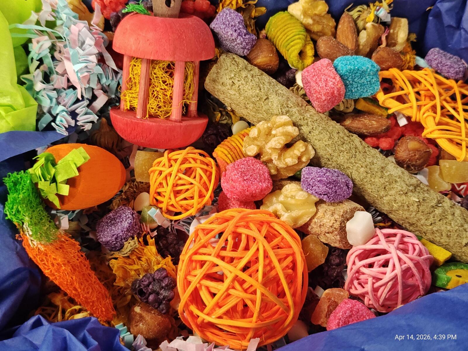 Play & Chew Rodent Fun "No More Boredom" Box - Rats, Mice, Gerbils, Hamsters...
