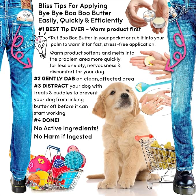 The Blissful Dog Nova Scotia Duck Tolling Retriever Boo Boo Butter, 2-Ounce