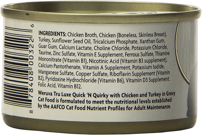 Weruva Truluxe Cat Food, Quick &