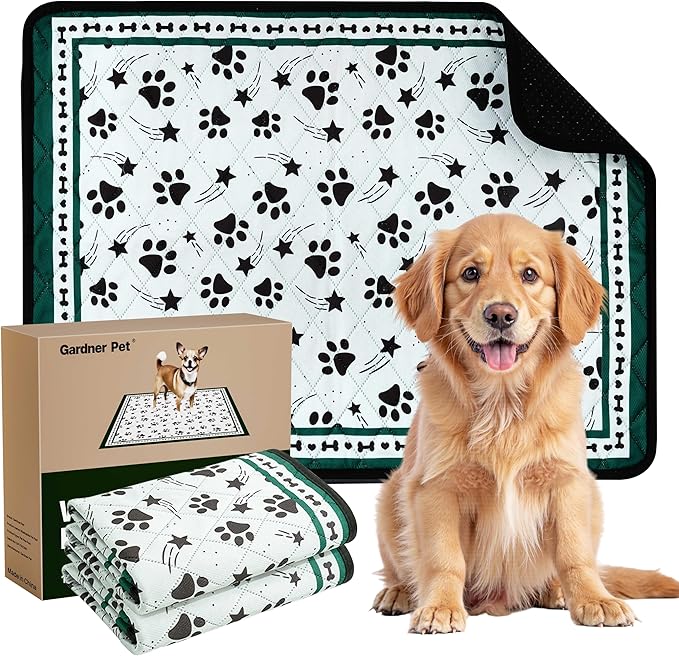 Gardner Pet Washable Dog Pee Pads,18&
