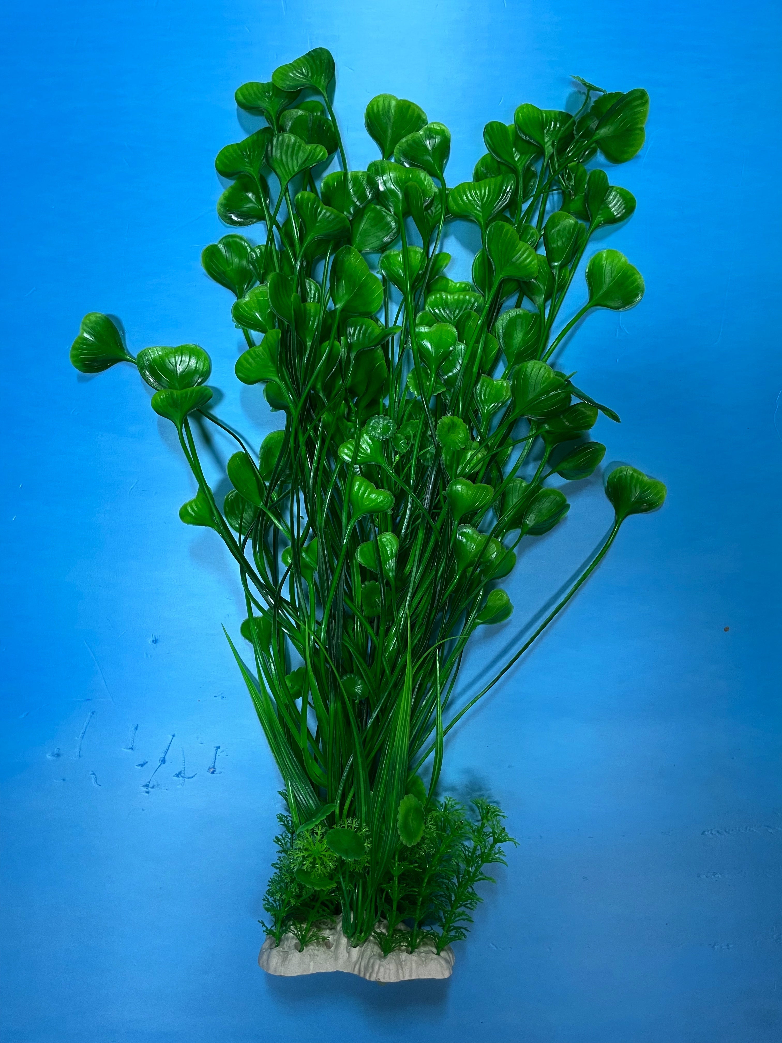 Artificial Aquarium Plant for Fish Tanks, LARGE aquarium plastic plant, 25" TALL