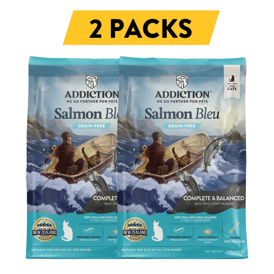 Salmon Bleu Dry Cat Food