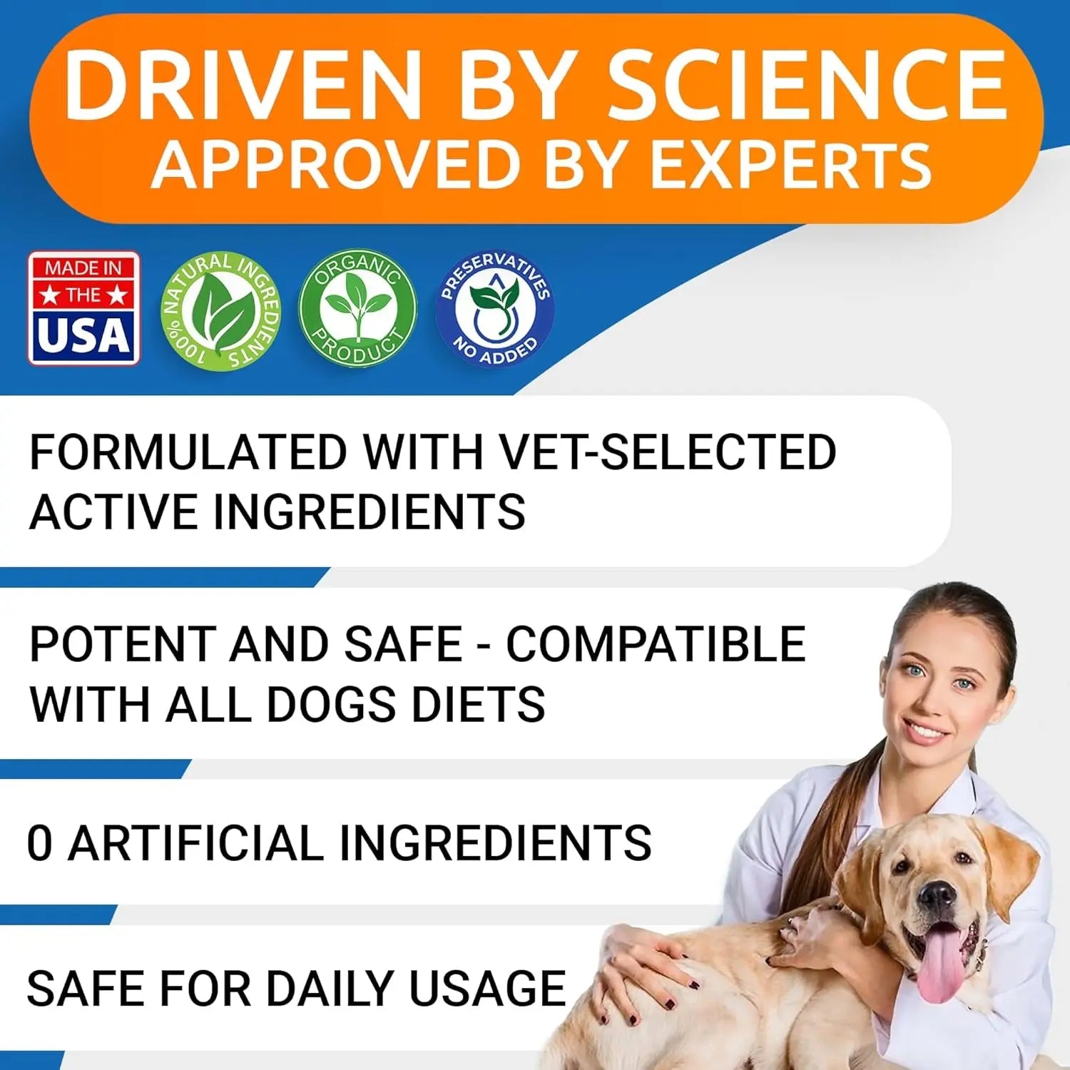 BARK&SPARK Liquid or Chews Glucosamine Joint Supplement for Dogs Mobility