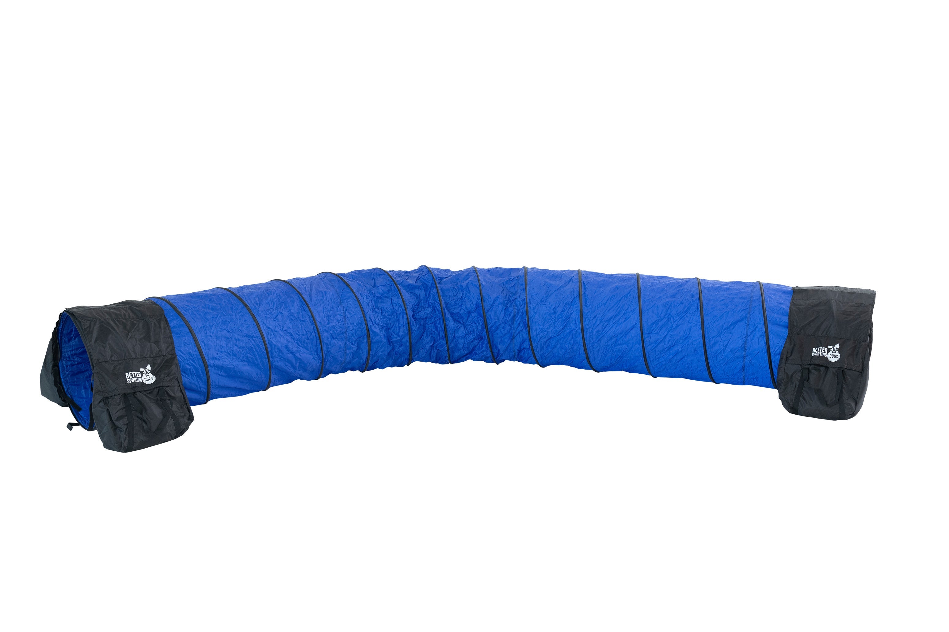Better Sporting Dogs 16 ft Dog Agility Tunnel with Sandbags – Training Tunnel for Backyard Agility Courses