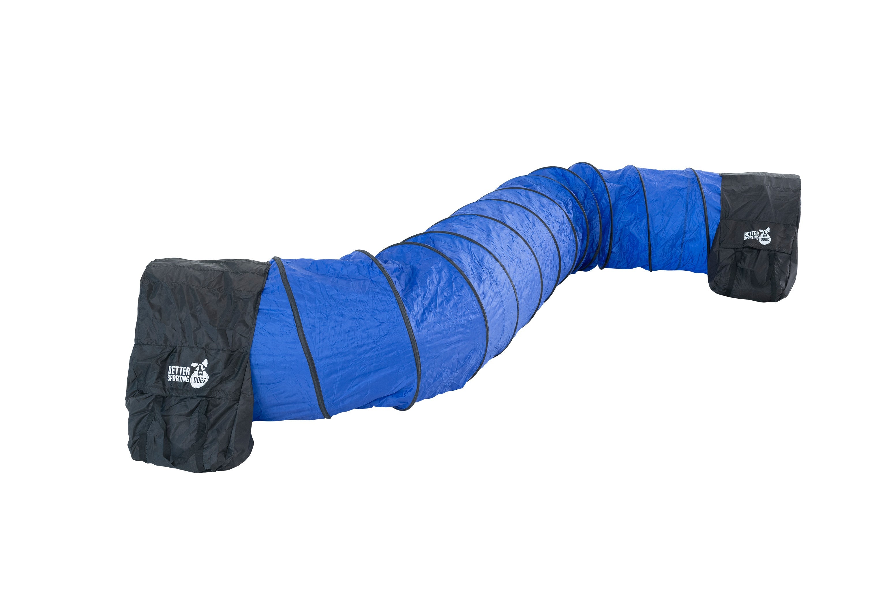 Better Sporting Dogs 16 ft Dog Agility Tunnel with Sandbags – Training Tunnel for Backyard Agility Courses