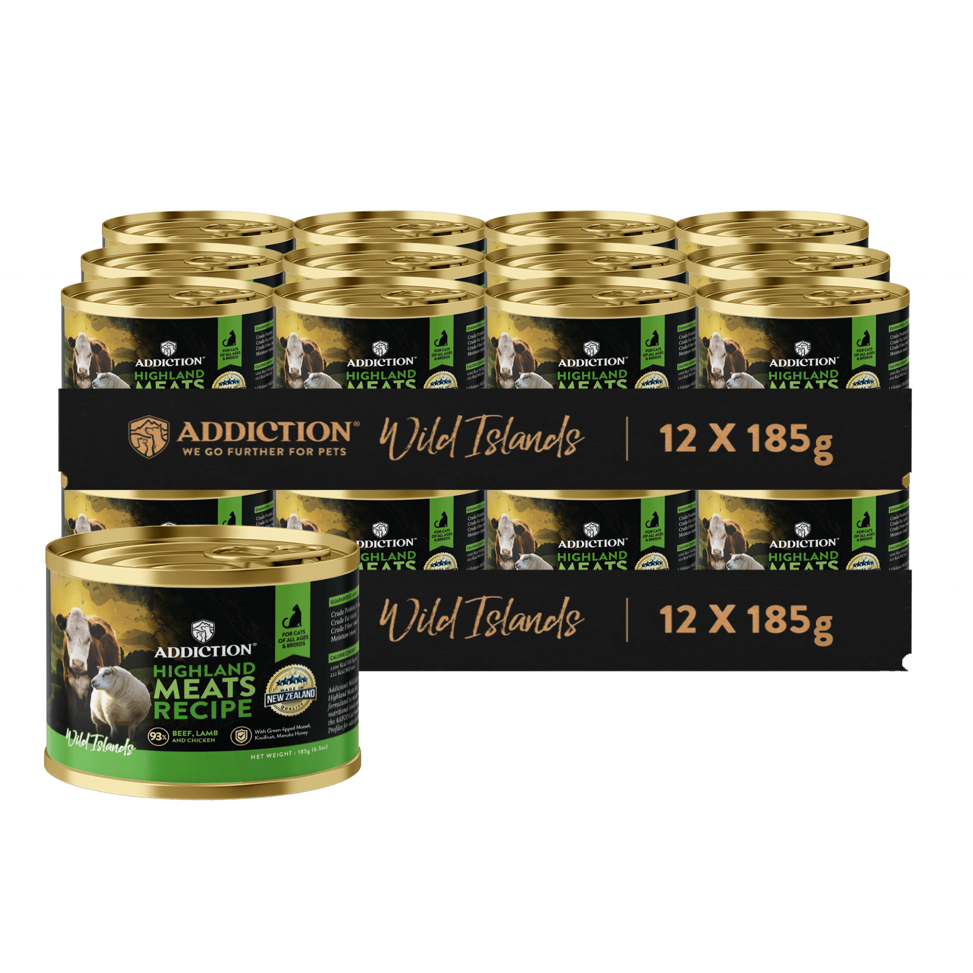 Wild Islands Highland Meats Premium Lamb & Beef Grain-Free Canned Cat Food