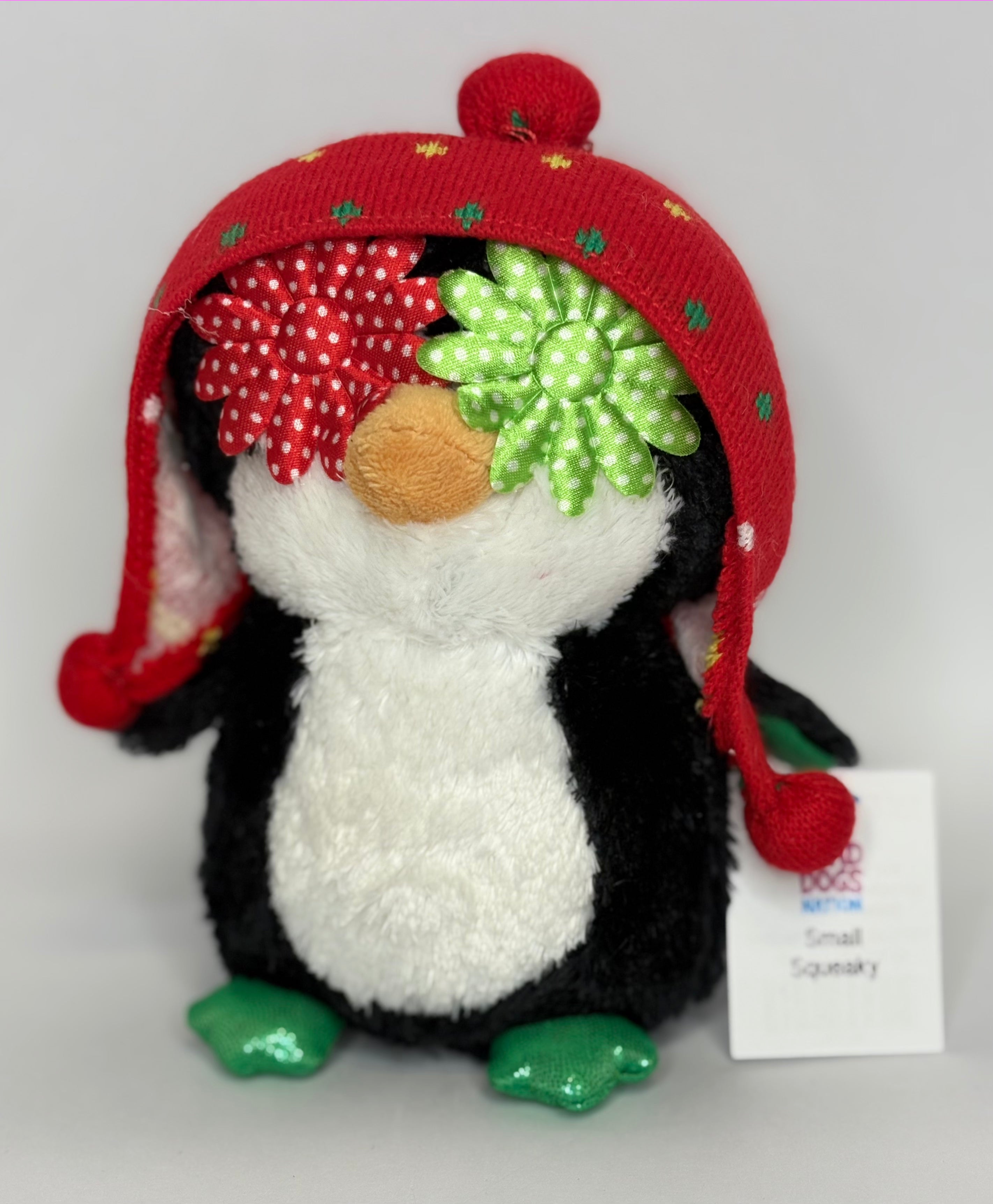 25% OFF! Small Stuffed & SQUEAKY Plush Holiday & Winter Dog Toys