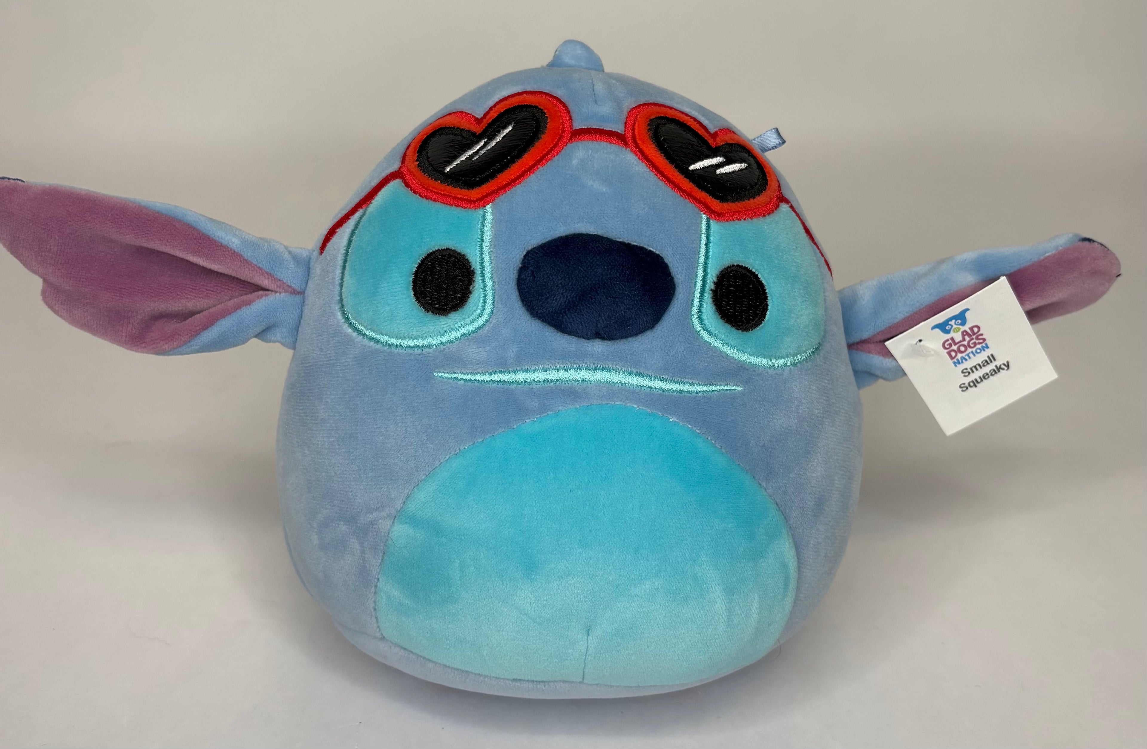 BOGO! Small Squishy Cuddlers Super Soft Plush Pet Toys: Squeak & NO Squeak