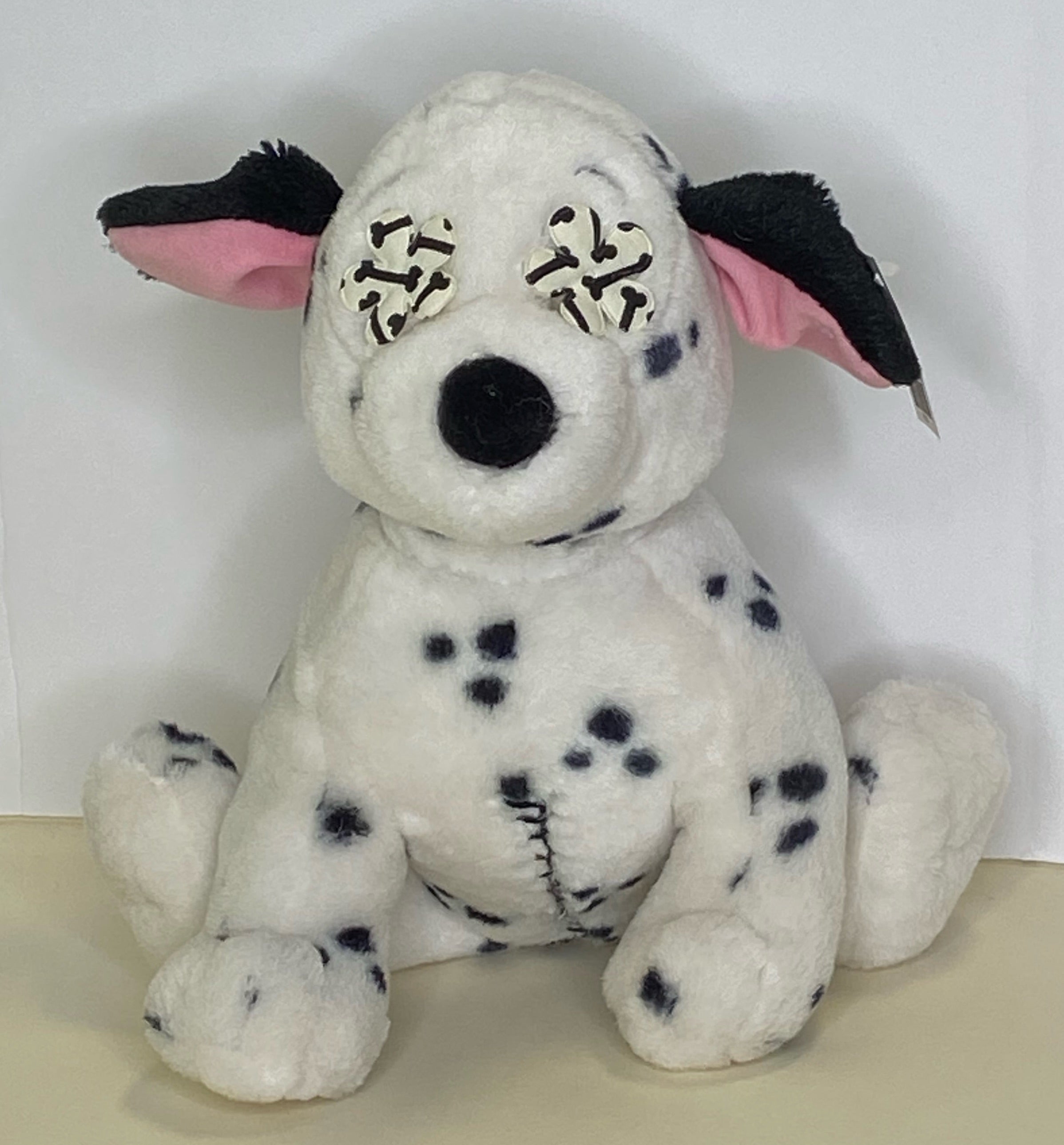 Mini Me Breed Dog Toy: Dalmatian, Squeak & NO Squeak