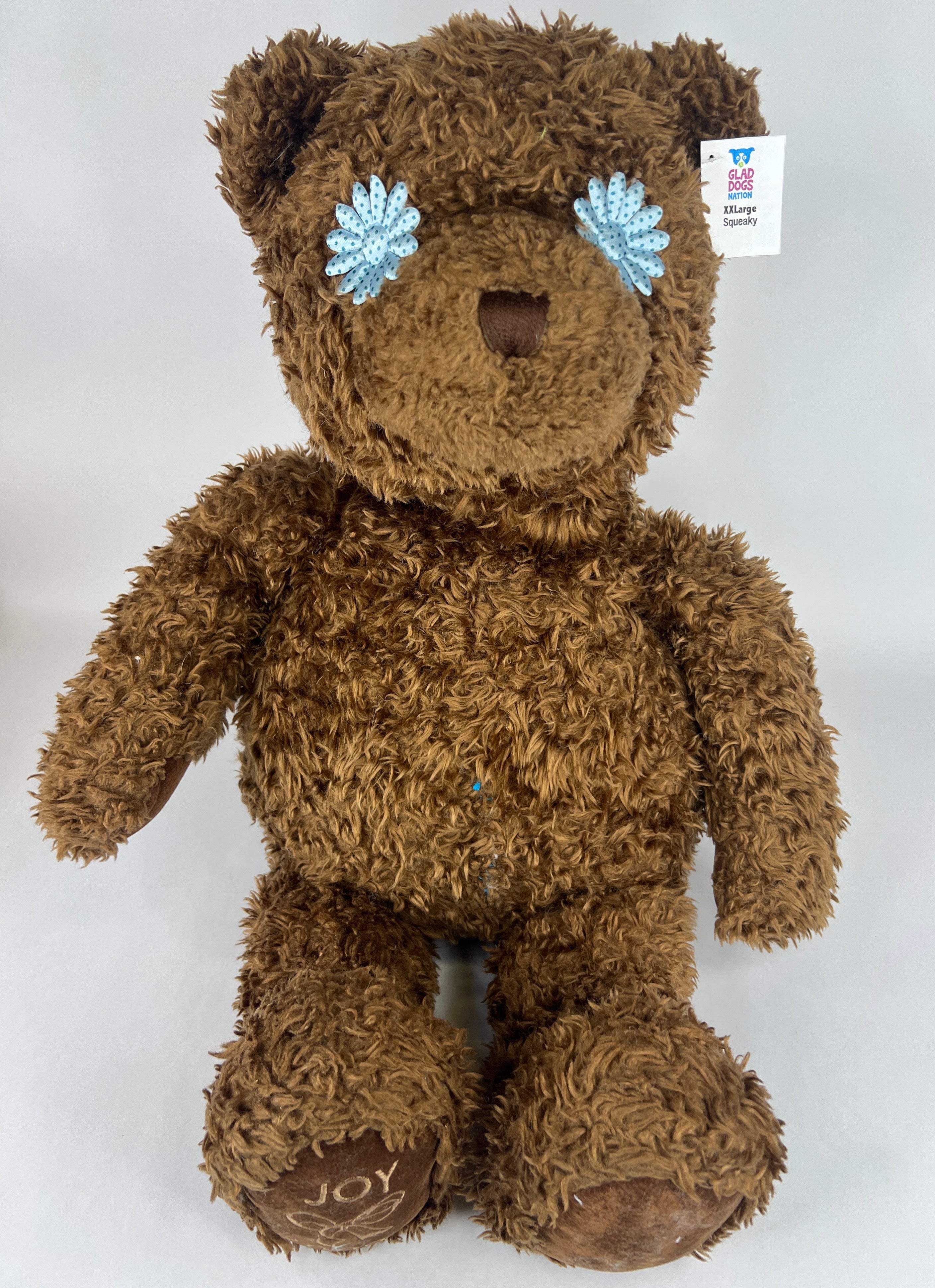 XXLarge Stuffed Dog Toys: 20"+ Squeaky and No Squeak