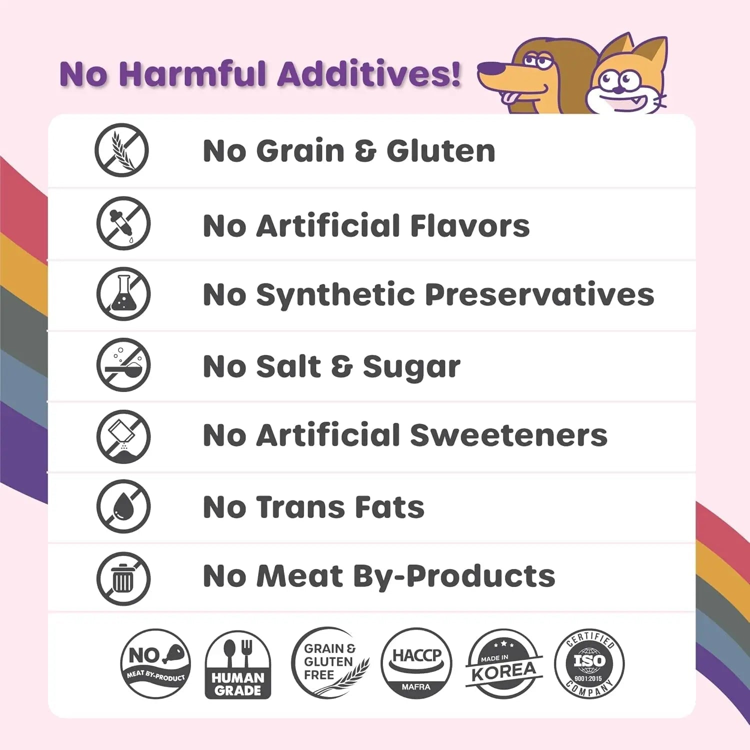 Lickable Cat & Dog Treats Variety Pack, 7 & 49-Count, Vet-Formulated Purée