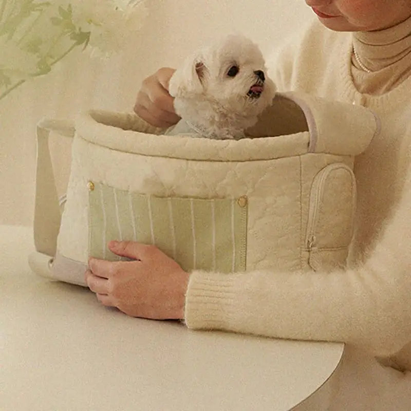 Cat Carrier Slings Soft Puppy Carrying Bag Up To 12 Lbs for Outdoor Travel Pet Boby Holder Hands Free for Small Dogs Kittens