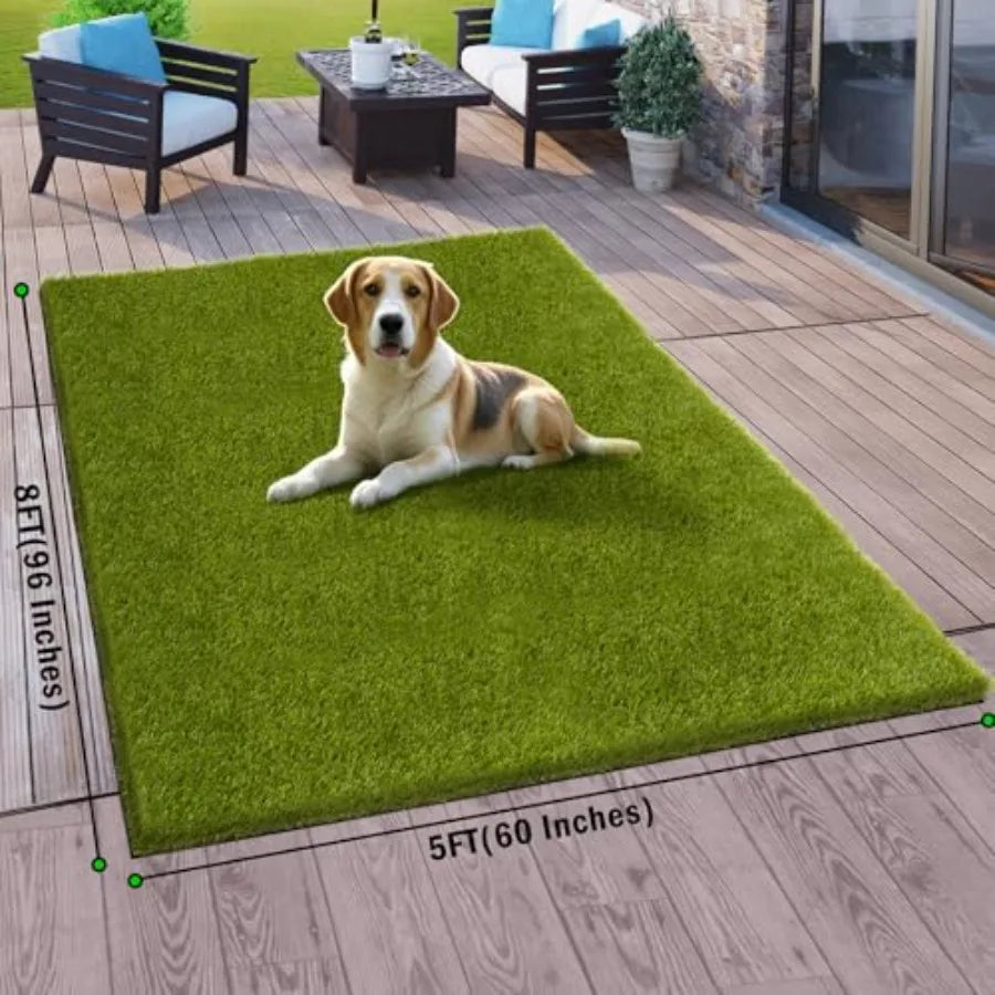 CooRug Realistic Outdoor Artificial Grass Turf For Dogs