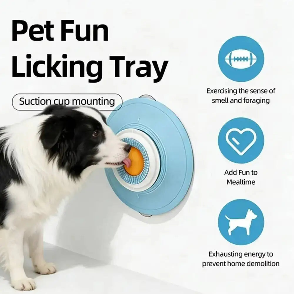 Interactive Lick Tray Slow Feeder Toy For Dogs And Cats