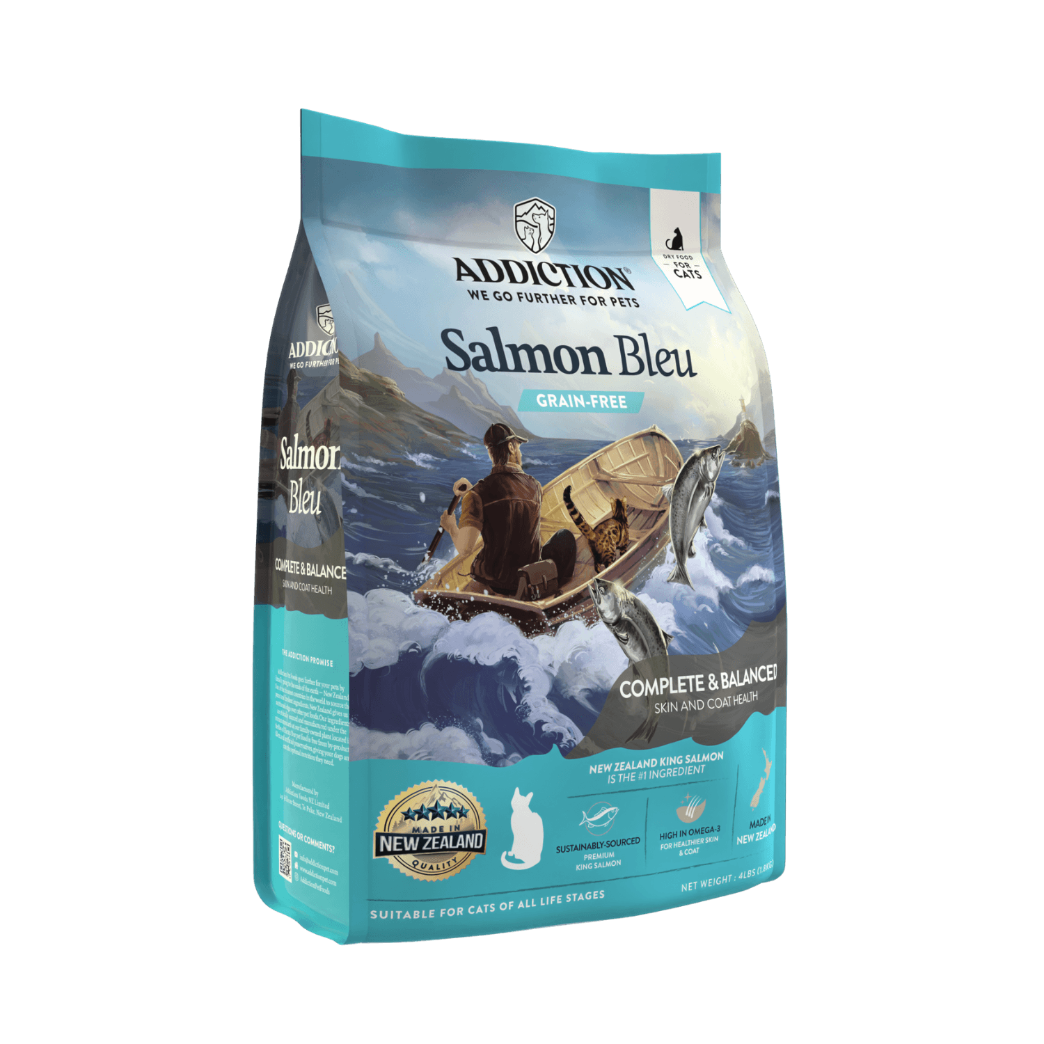 Salmon Bleu Dry Cat Food