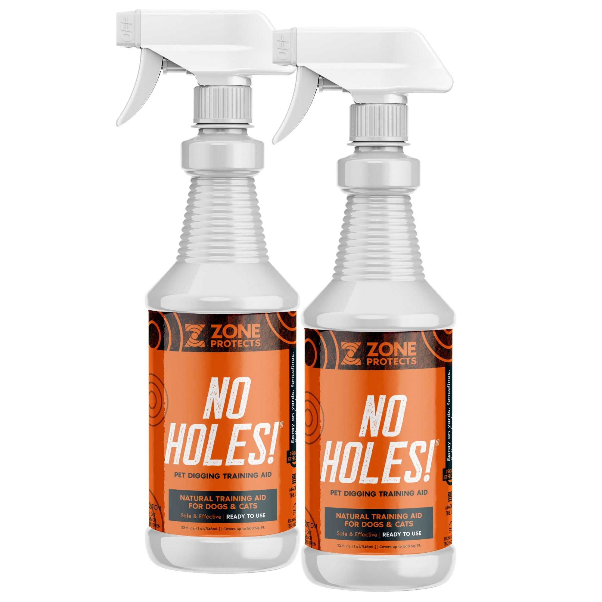 No Holes! Digging Dog Prevention; Twin Spray Bundle