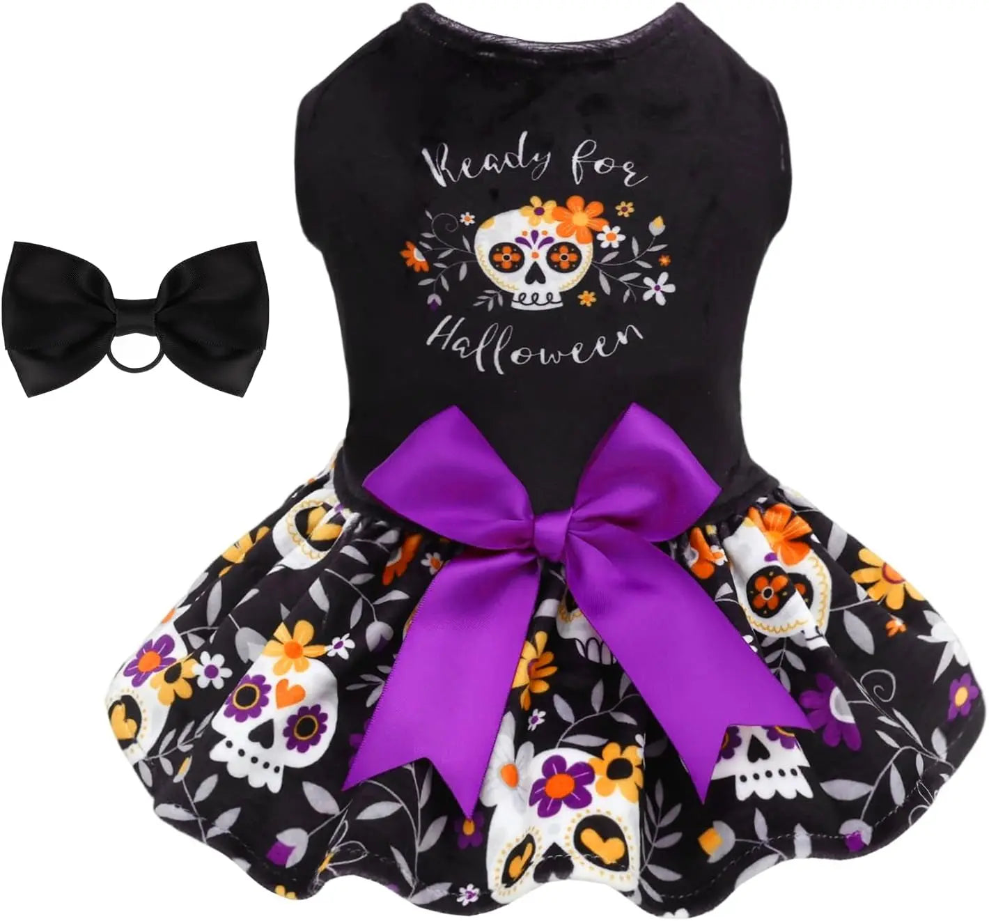 Velvet Dog Birthday and Holiday Dress For Small Dogs Puppy Holiday Skirt XXS–L
