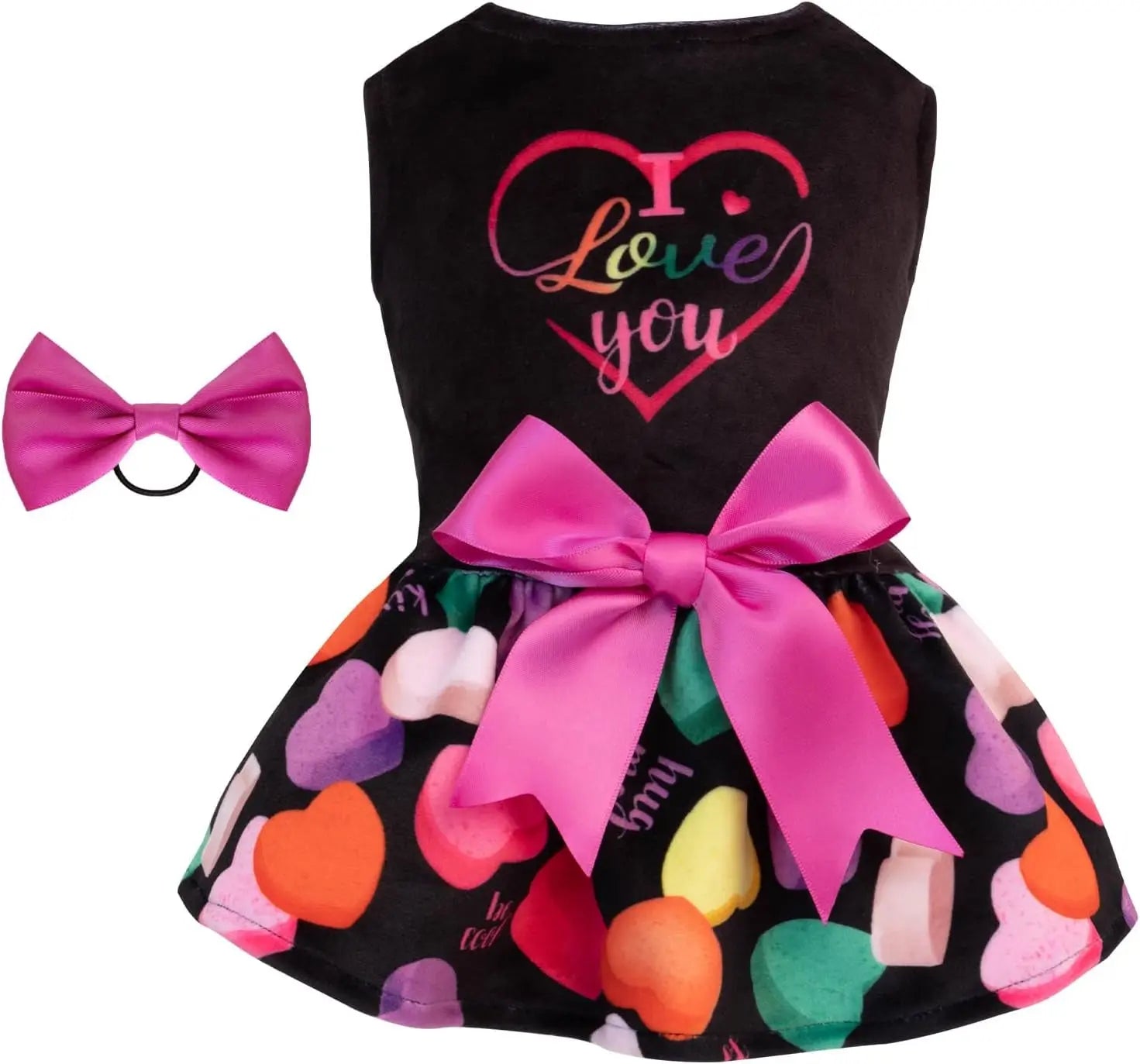 Velvet Dog Birthday and Holiday Dress For Small Dogs Puppy Holiday Skirt XXS–L