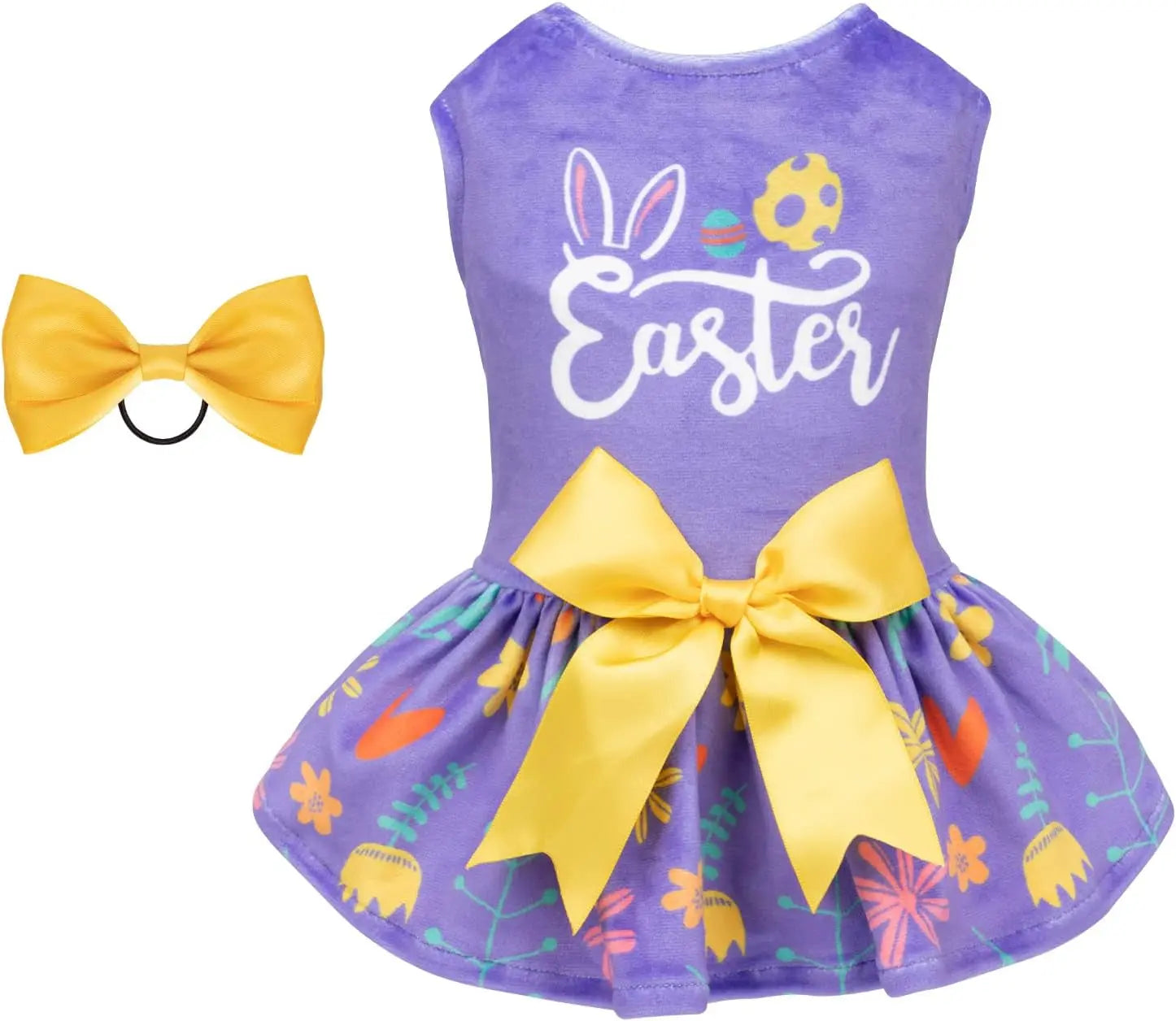 Velvet Dog Birthday and Holiday Dress For Small Dogs Puppy Holiday Skirt XXS–L