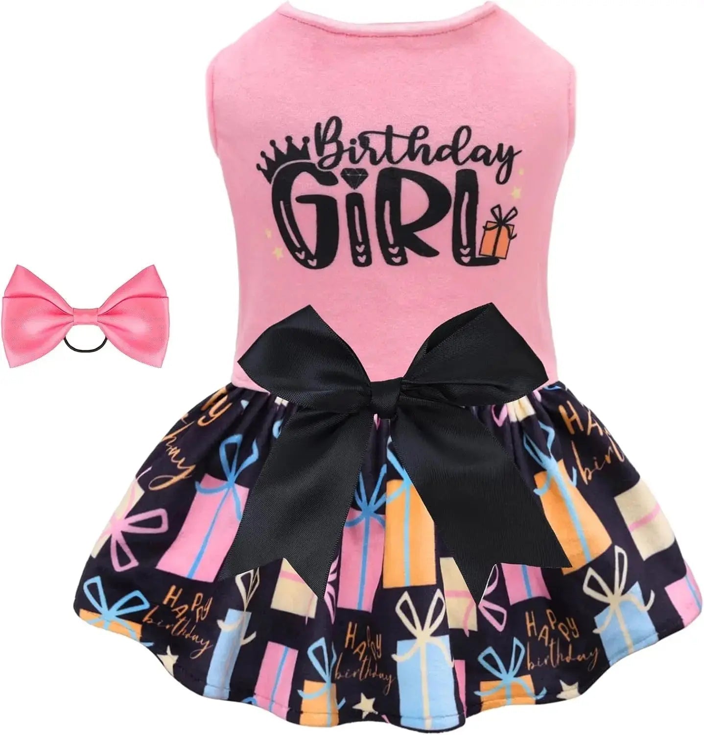Velvet Dog Birthday and Holiday Dress For Small Dogs Puppy Holiday Skirt XXS–L