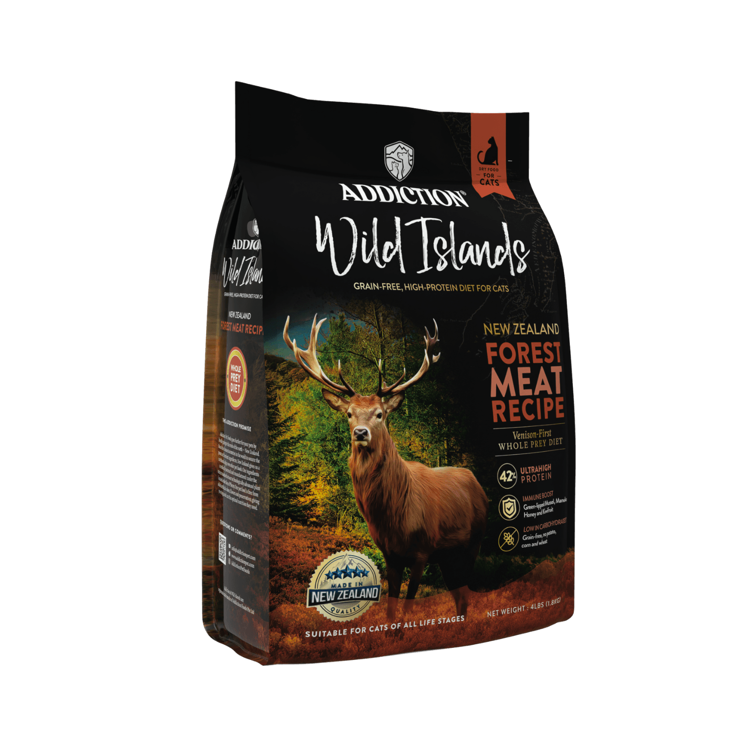 Wild Islands Forest Meat Premium Venison Recipe Dry Cat Food