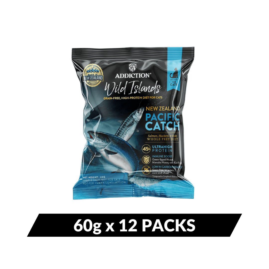 Wild Islands Pacific Catch Premium King Salmon Mackerel & Hoki Dry Cat Food