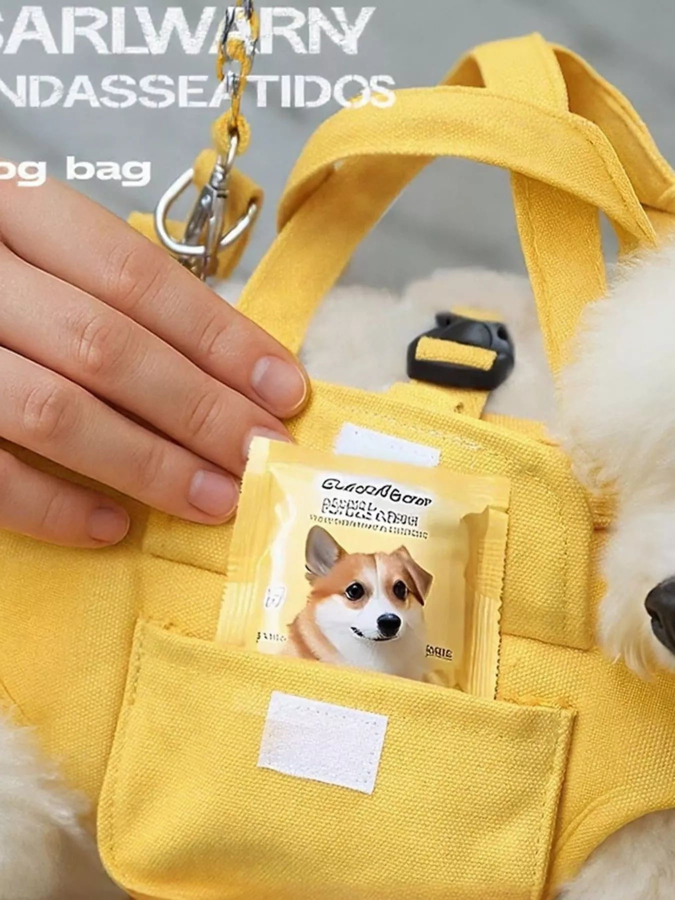 Portable Pet Carrier Harness