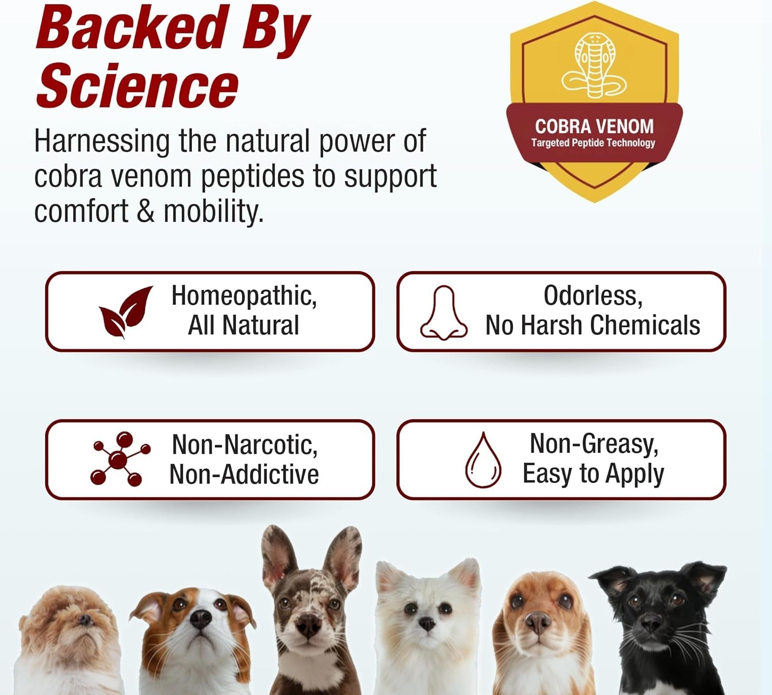 Pet Pain Relief for Dogs Cats Arthritis Joint Anti Inflammatory Drops 2oz