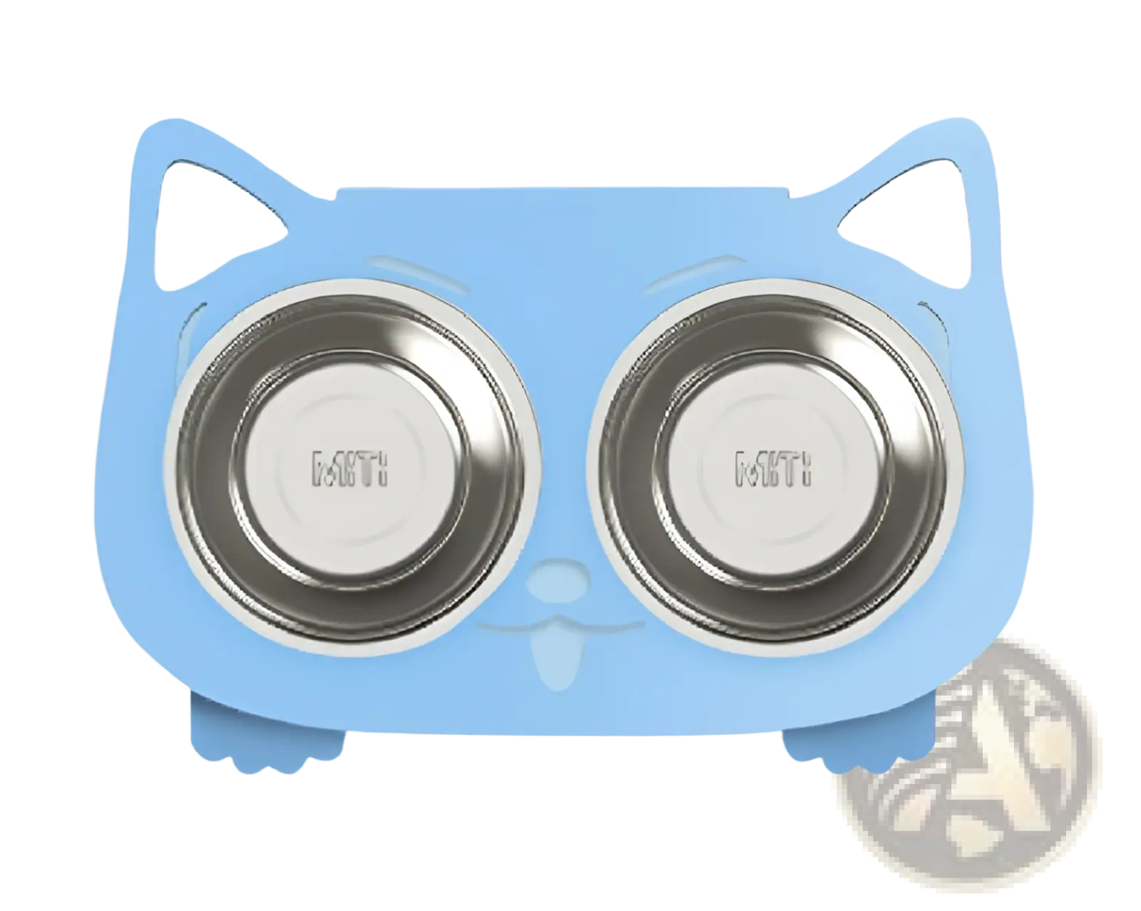 Adjustable Elevated Double Stainless Steel Pet Bowl