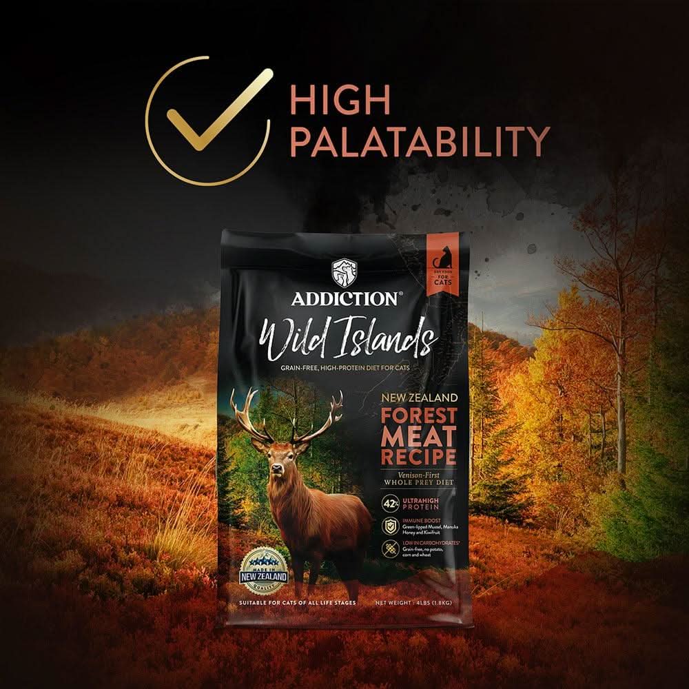 Wild Islands Forest Meat Premium Venison Recipe Dry Cat Food