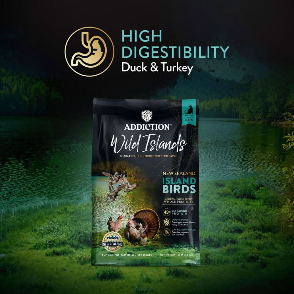 Wild Islands Island Bird Premium Duck Turkey & Chicken Dry Cat Food