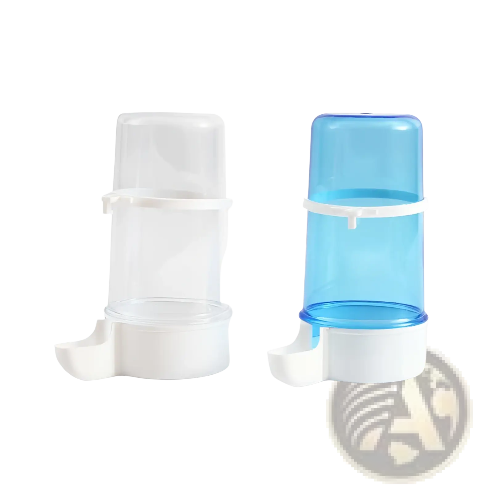 Bird Water Dispenser for Cages Blue Pp Large 15cm