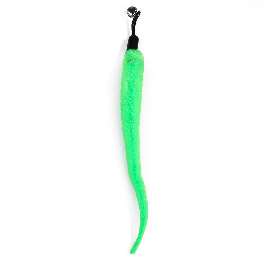 Cat Feather Toy Set Cat Feather Teaser Wand Toy for Kitten Cat Having Fun Exercise Playing Without the Stick Interactive Cat Feather Toys Retractable Cat Wand Toy and Feathers Teaser Refills Cat Toys for Indoor