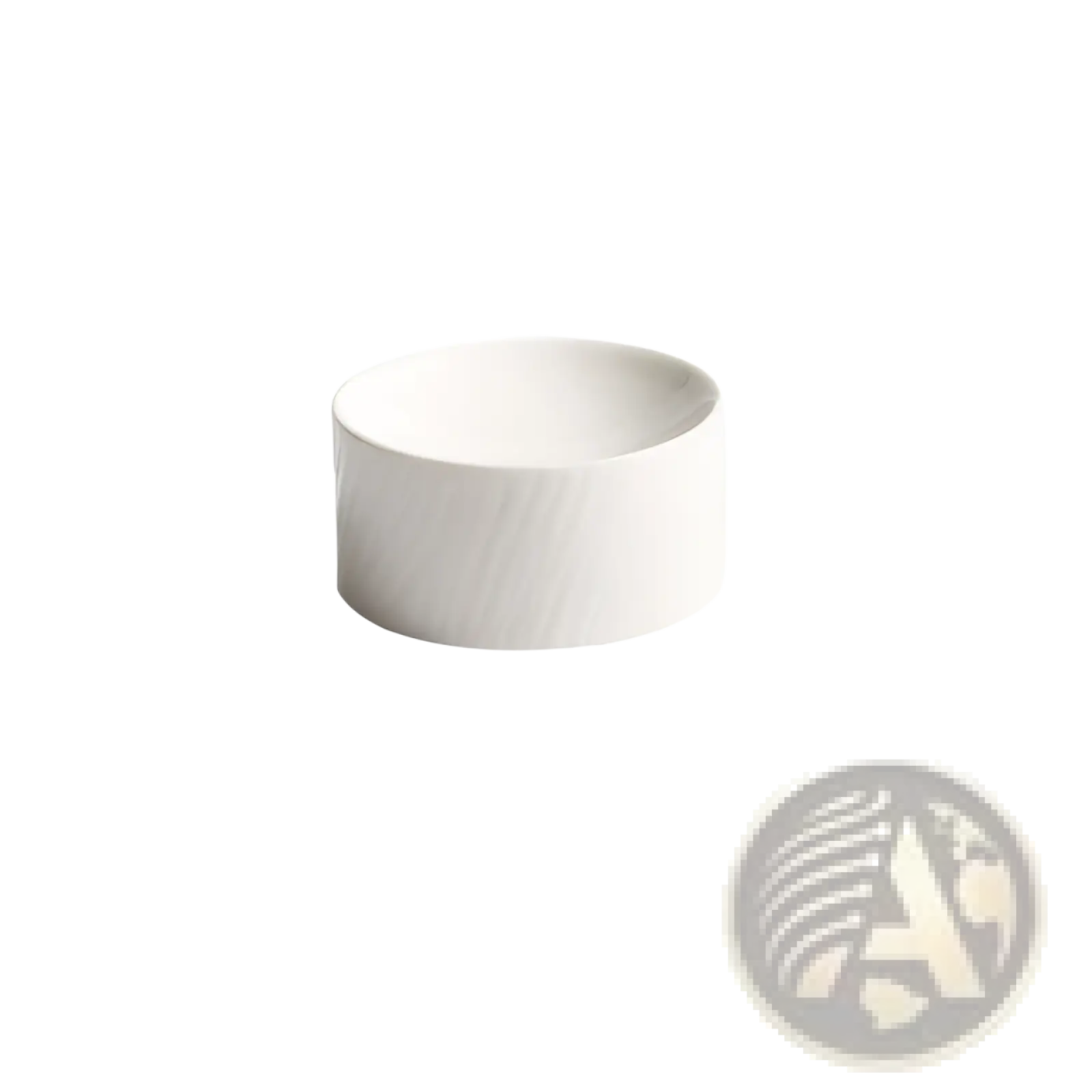 Ceramic Appetizer Bowl Set with Matte Textured Finish