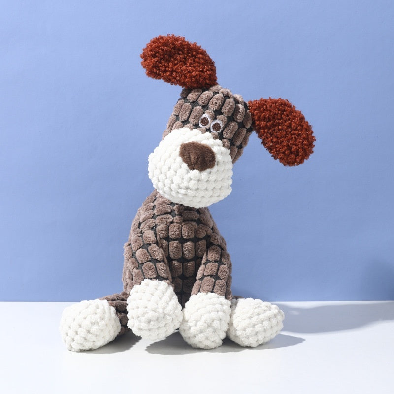 Pet Toy Dog Bite Sound Toy Plush Interactive