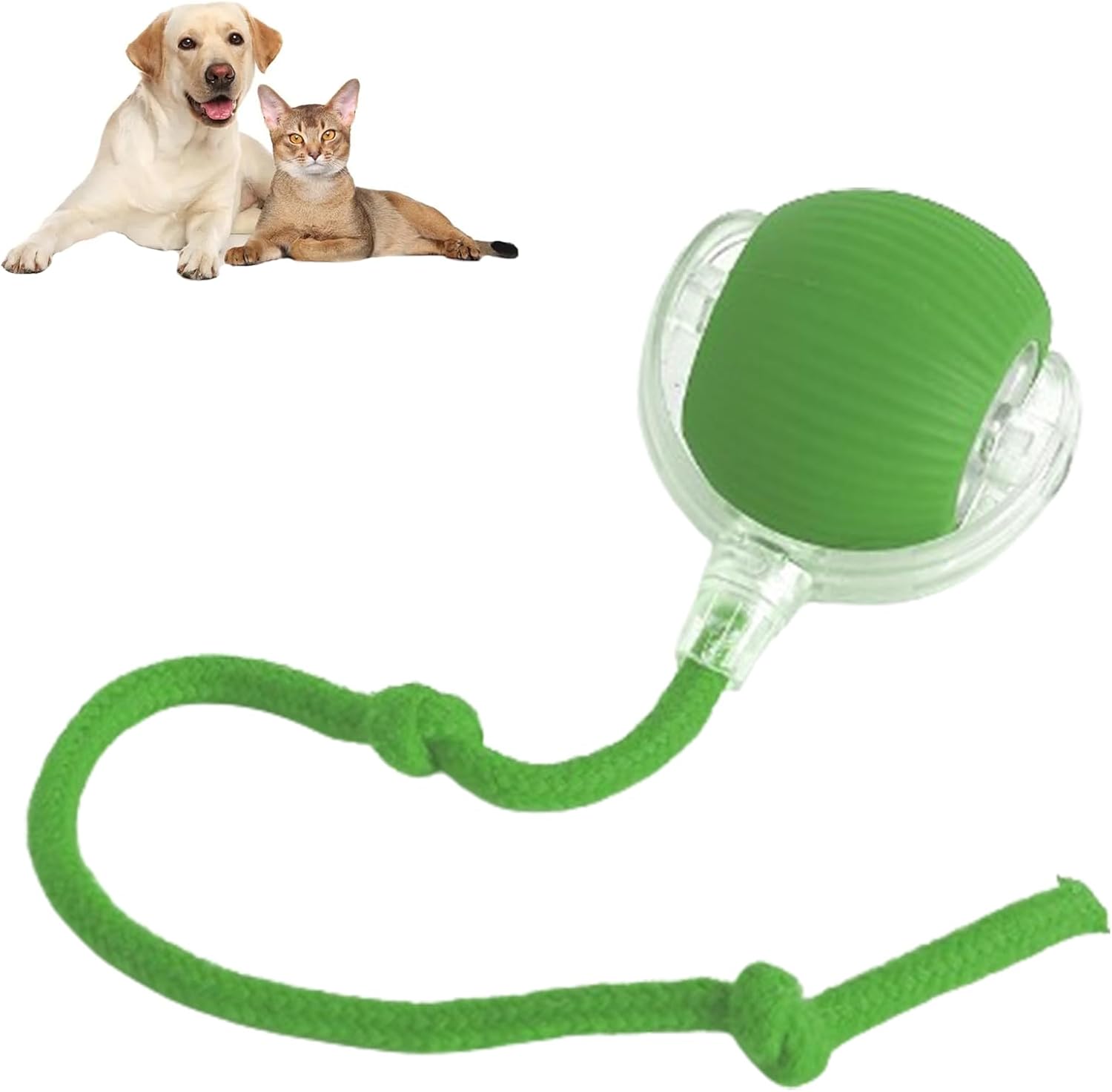 Rolling Ball Ball For Dogs Doggie Ball Interactive Dog Smart Ball Toy Interactive Cat Ball Toy 360 Smart Automatic Rolling Pet Ball