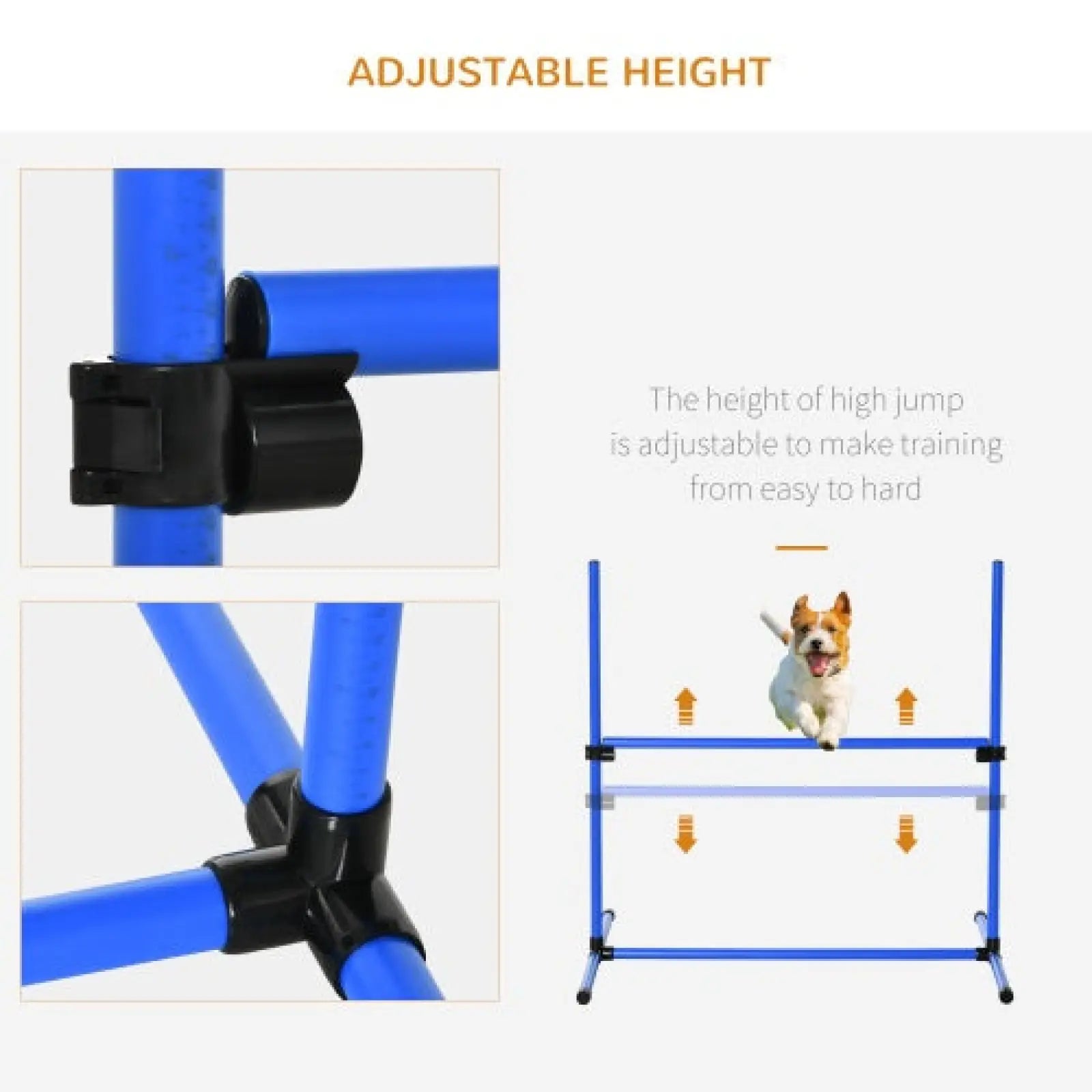 Dog Agility Training Equipment 4 Piece Jumping Set