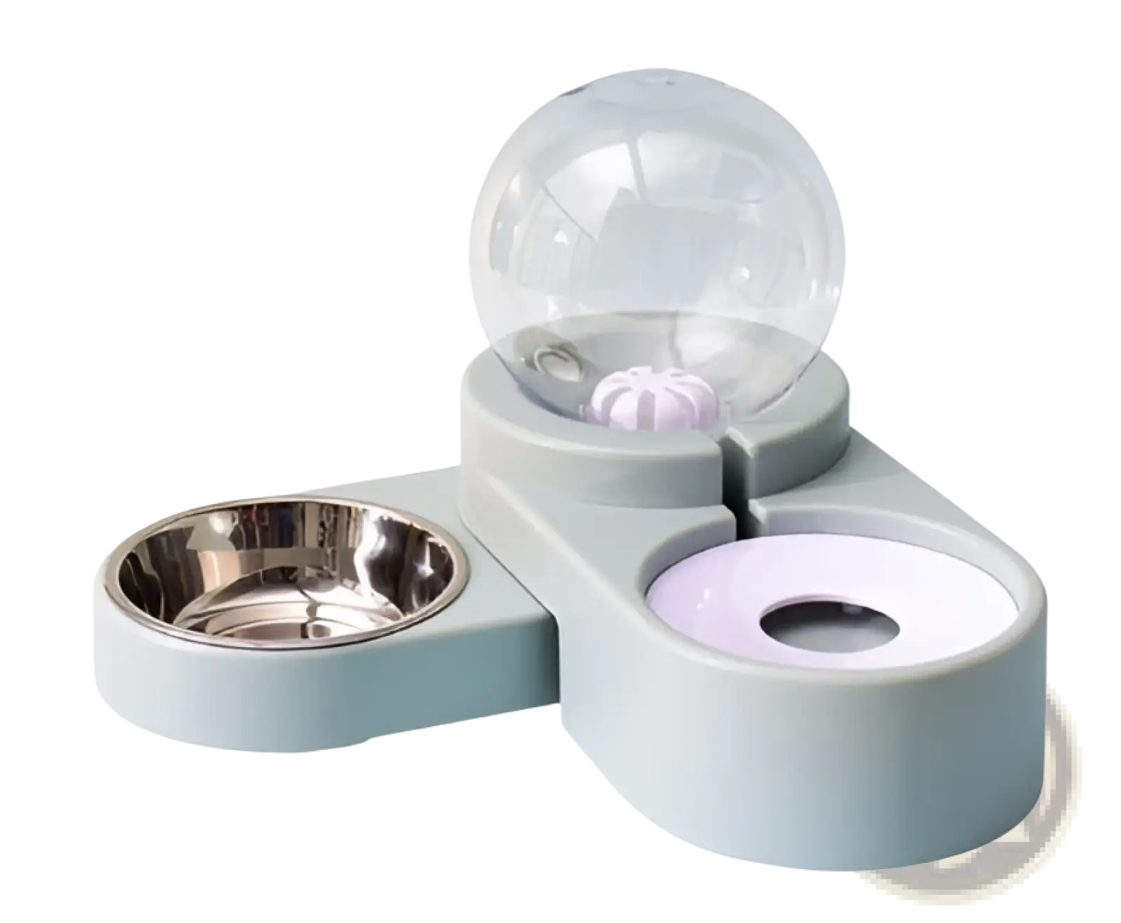 Dog Bowl Automatic Water Dispenser Stainless Steel Pet Feeder