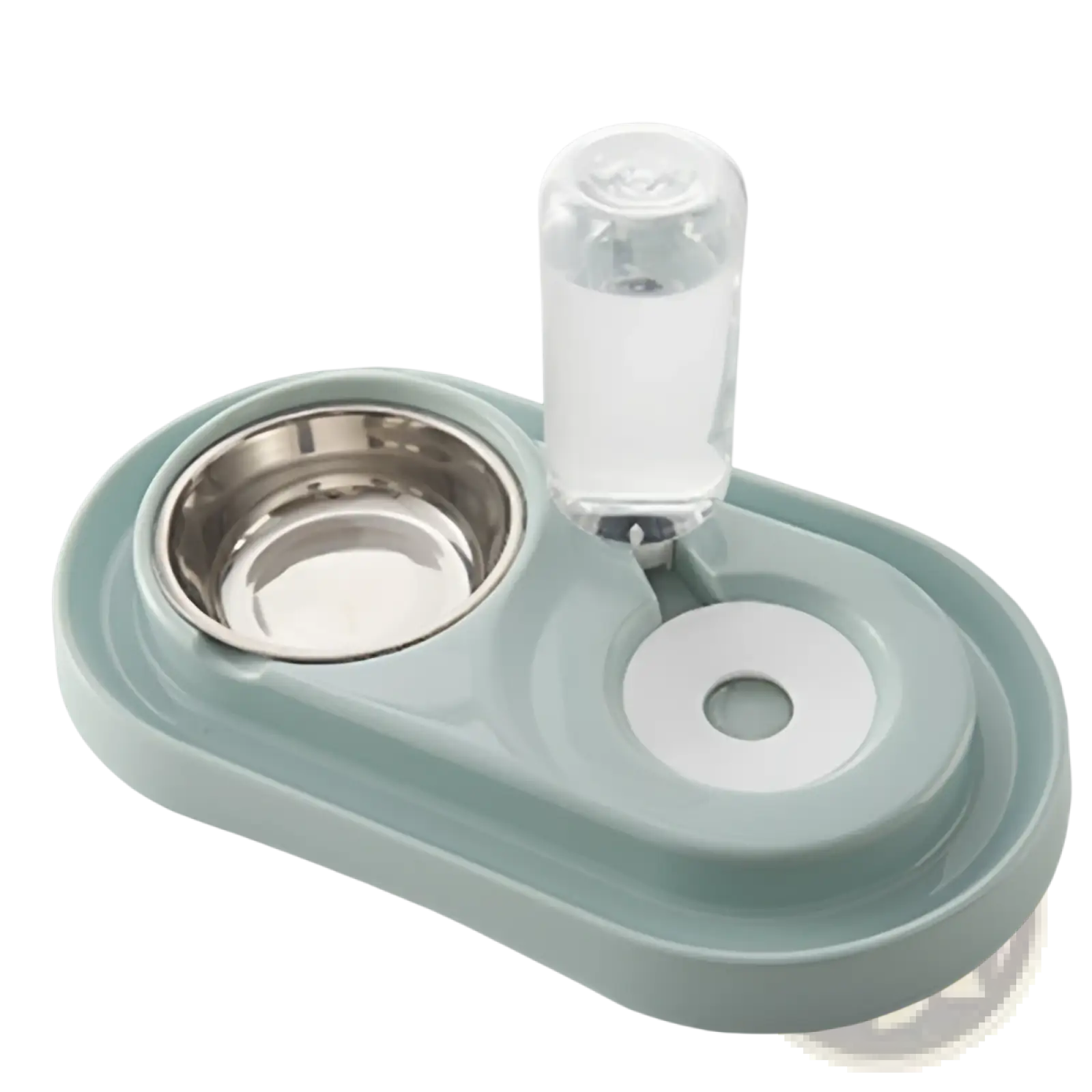 Dog Bowl Automatic Water Dispenser Stainless Steel Pet Feeder
