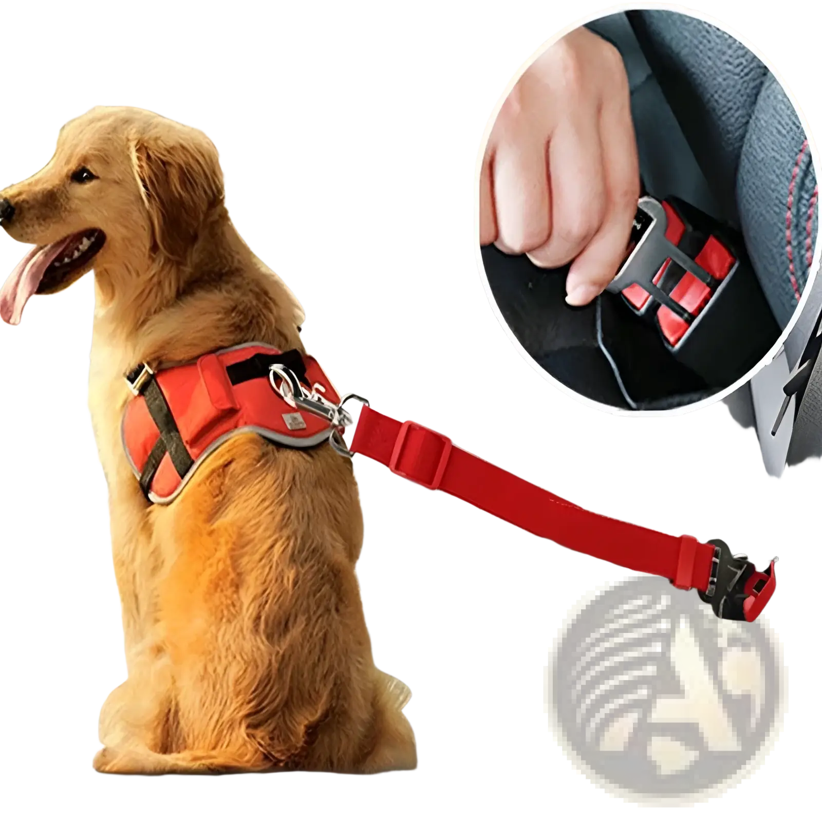 Dog Car Seat Belt Adjustable Safety Lead Harness