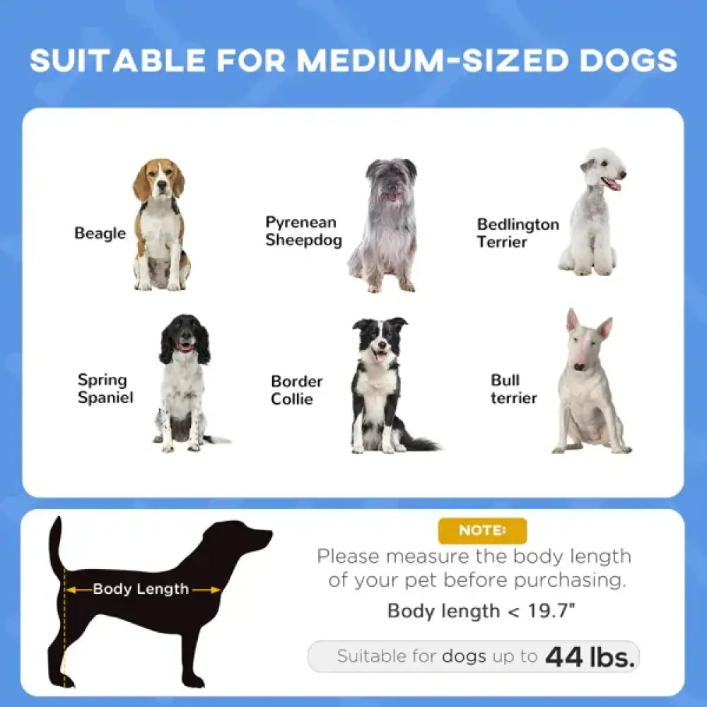 Elevated Cooling Pet Bed with Removable Canopy Blue Mesh Cot